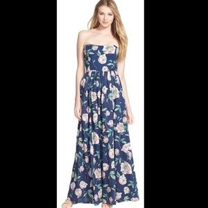 French Connection floral maxi dress